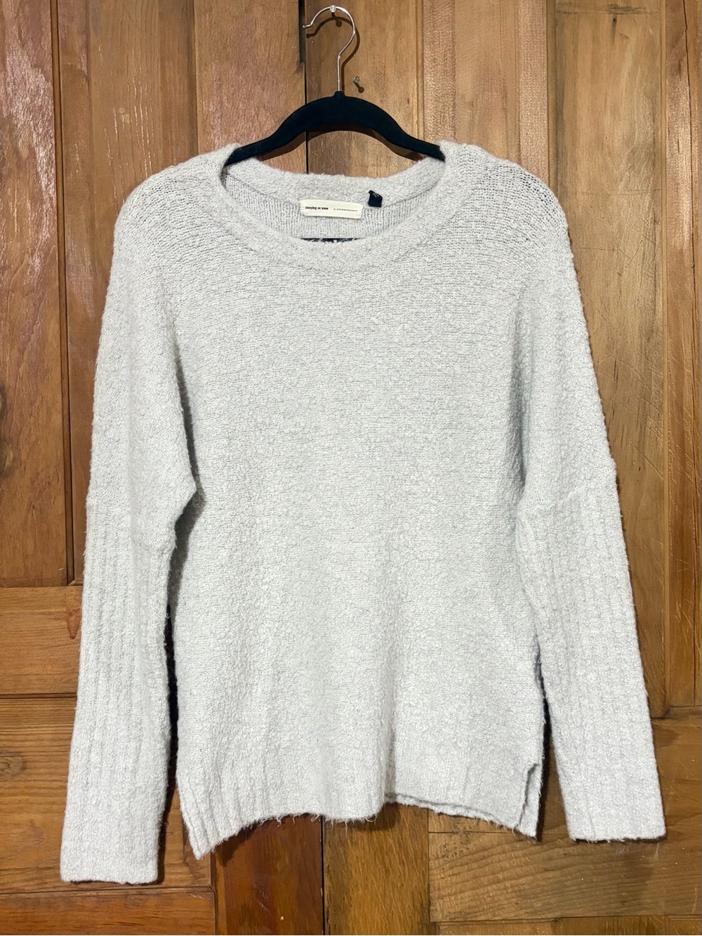 Anthropologie | Sleeping on Snow - Lavinia Alpaca Wool Sweater – Gray – Sz. XS